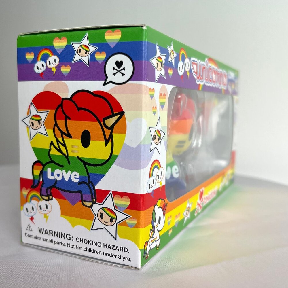 Tokidoki Unicorno Pride Love Exclusive 2 Pack Rainbow Unicorn 2017 New Sealed - Picture 5 of 5